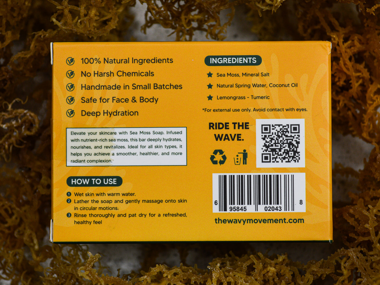 Premium Sea Moss Soap
