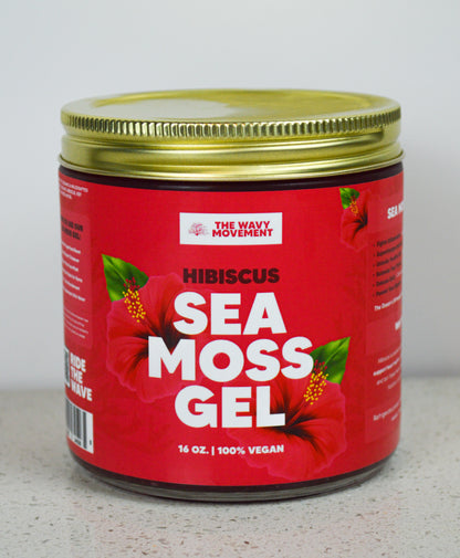 Organic Hibiscus & Key Lime Sea Moss Gel Infusion