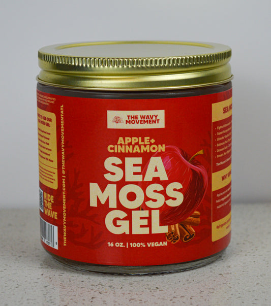 Organic Apple & Cinnamon Sea Moss Gel Infusion