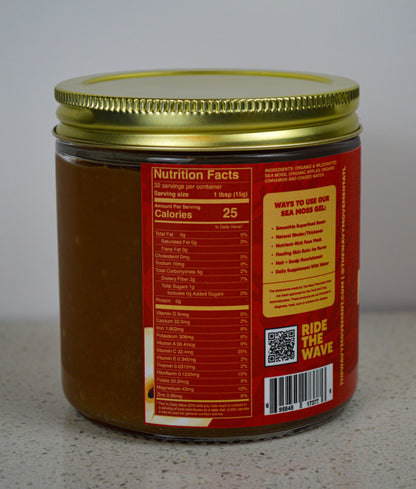 Organic Apple & Cinnamon Sea Moss Gel Infusion