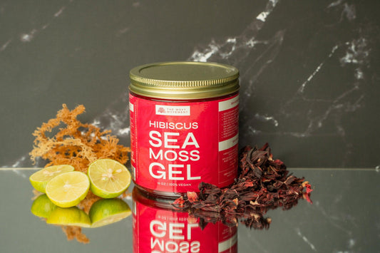 Organic Hibiscus & Key Lime Sea Moss Infusion